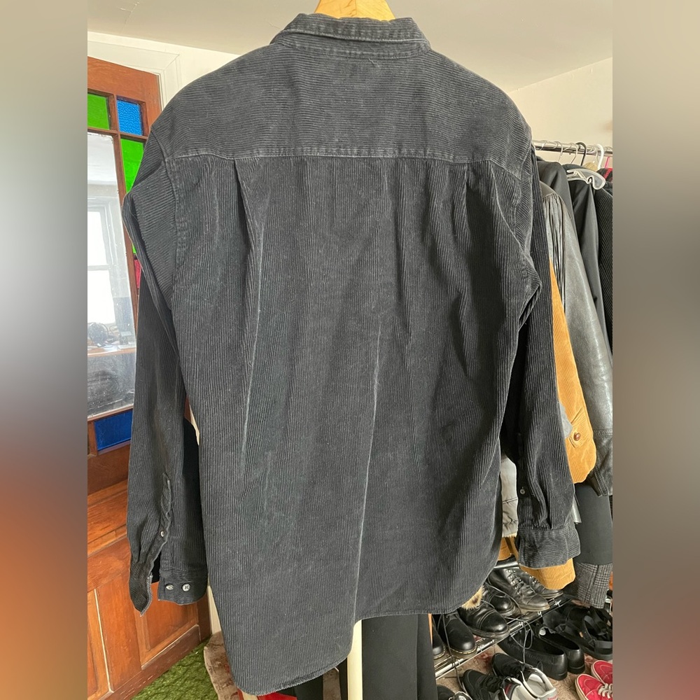 Vintage Cherokee Black Corduroy Shirt - Picture 3 of 9